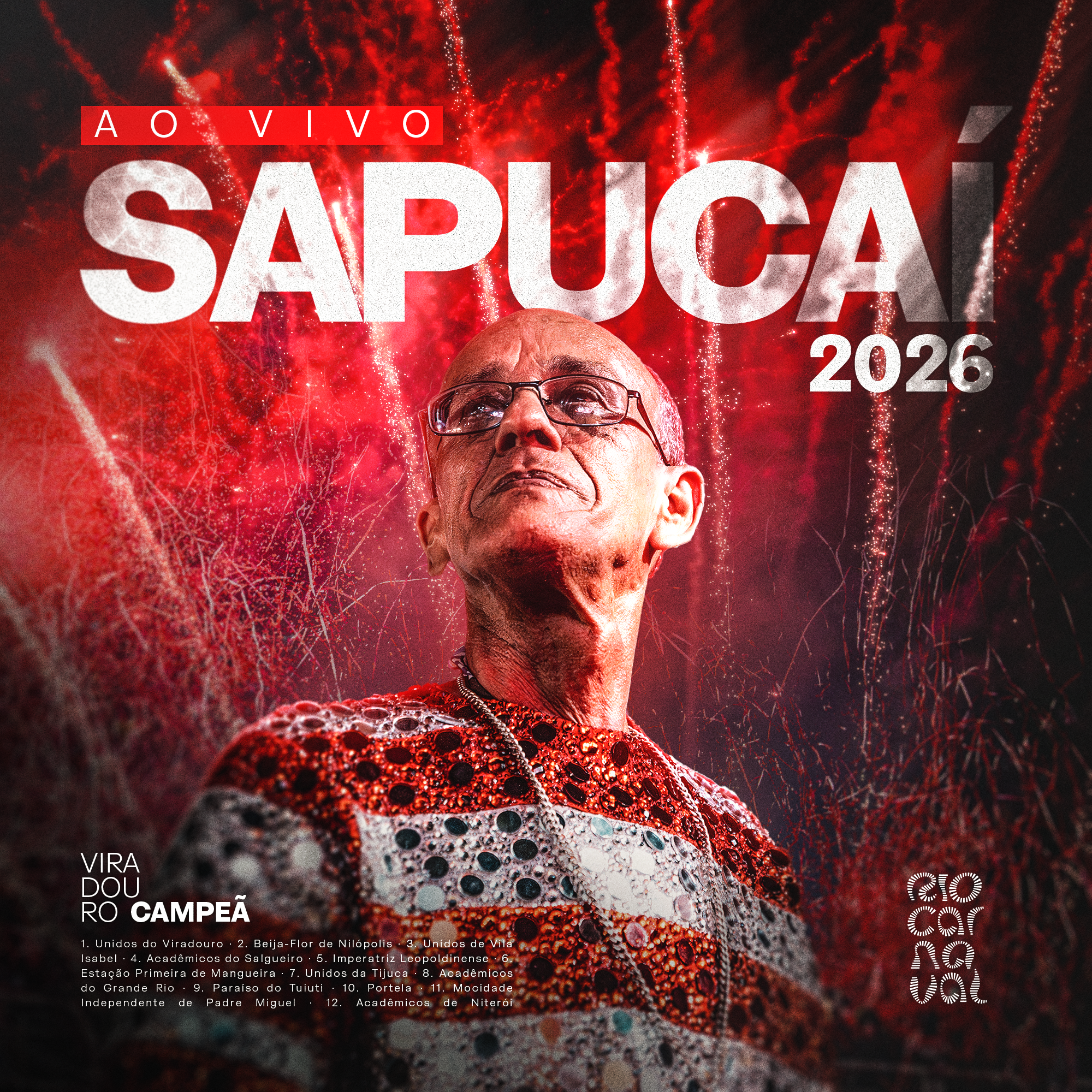 RIO CARNAVAL REVELA CAPA DO ÁLBUM AO VIVO DE 2026 E ABRE PRE-SAVE NAS PLATAFORMAS DIGITAIS