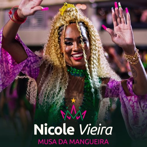 *Nicole Vieira é a nova musa da Estação Primeira de Mangueira*