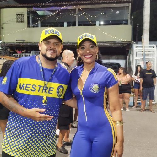 ROSAS DE OURO DA SERRA, ES, REALIZOU O SEU PRIMEIRO ENSAIO DE RUA EM 3/01/2026