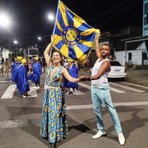 ROSAS DE OURO DA SERRA, ES, REALIZOU O SEU PRIMEIRO ENSAIO DE RUA EM 3/01/2026