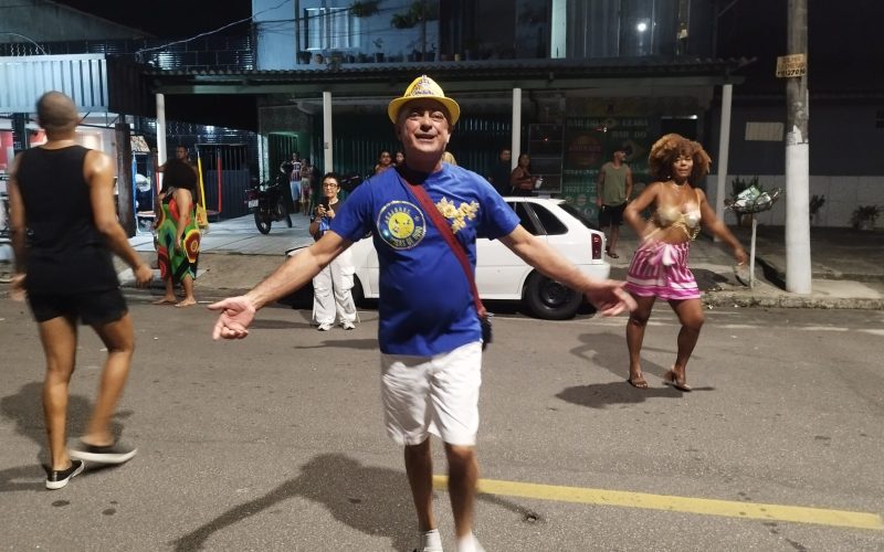 ROSAS DE OURO DA SERRA, ES, REALIZOU O SEU PRIMEIRO ENSAIO DE RUA EM 3/01/2026