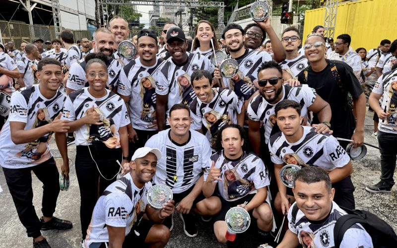 BOTAFOGO SAMBA CLUBE REALIZA PRIMEIRO ENSAIO DA BATERIA RITMO ALVINEGRO RUMO AO CARNAVAL 2027