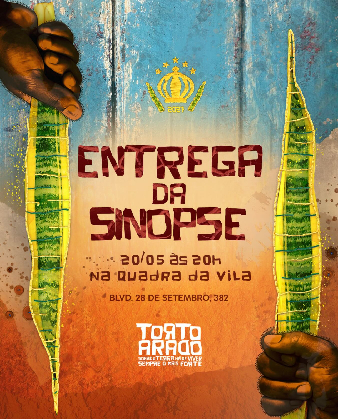 UNIDOS DE VILA ISABEL APRESENTA SINOPSE DO ENREDO “TORTO ARADO” NESTA QUARTA-FEIRA